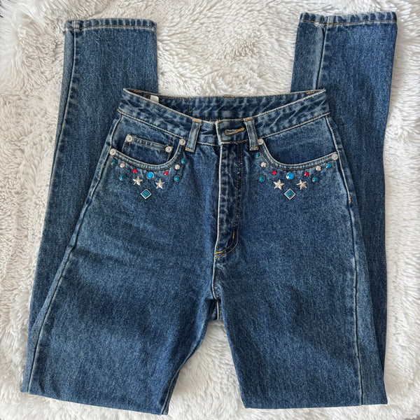 Freego Bedazzled Jeans