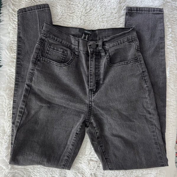 Forever 21 Black Skinny Jeans