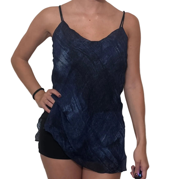 Vintage Ralph Lauren Navy Floral Camisole Size 4